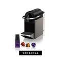Nespresso Pixie Titan by Breville – Compact Espresso Machine with 19-Bar Pressure, Titanium Finish, BEC440TTN Model