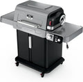 Ninja PG301 FlexFlame Grill & Smoker – 5-in-1 Electric/Propane BBQ System with Digital Controls, Griddle, Pizza Maker & Stainless Finish