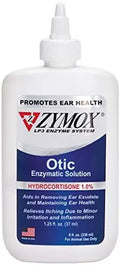 Zymox 1% Hydrocortisone Otic Solution for Dogs & Cats – 8oz Ear Infection Relief