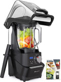 Kitchen Quiet Vacuum Blender – 1500W Commercial-Grade Smoothie Maker with 56-Oz BPA-Free Container