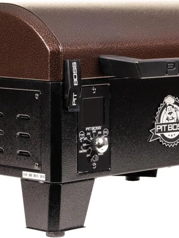 Mahogany Table Top Wood Grill with Temperature Control – Portable BBQ by 10697