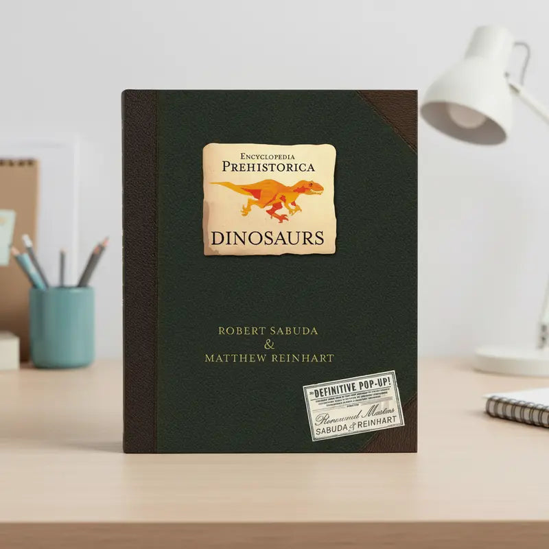 Jurassic Pop-Up: 3D Illustrated Dinosaur Book – Interactive Fold-Out Prehistoric Scene Collection