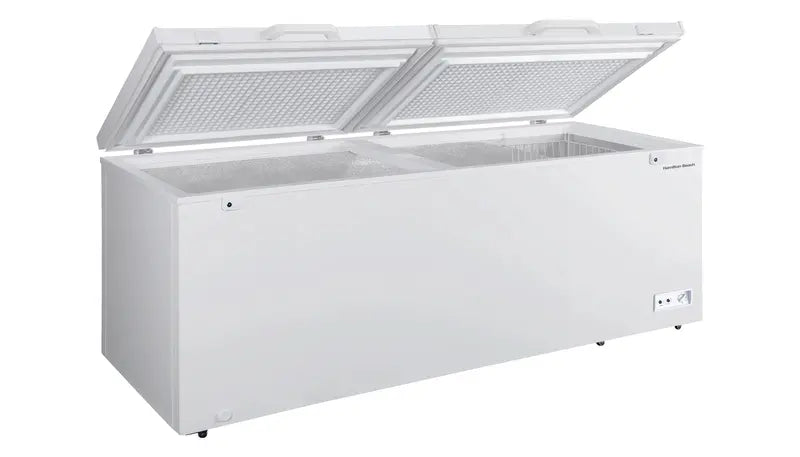 Hamilton Beach 21 Cu. Ft. Double-Door Chest Freezer – Energy-Efficient White Unit (HZ9212)