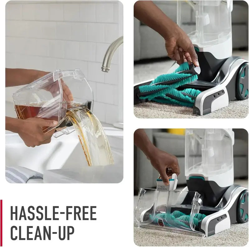 Hoover SmartWash+ FH52000 – Automatic Carpet Cleaner with Deep Shampoo, Deodorizing & Pet Stain Removal