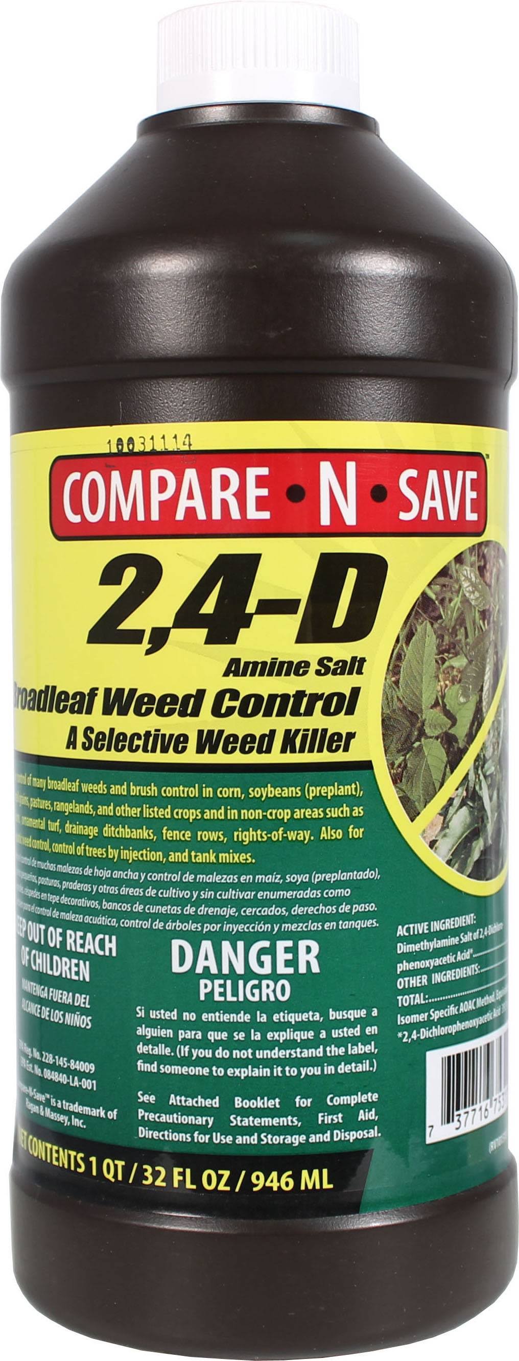 -Compare N Save 24D Amine Broadleaf Weed Killer 32 Ounce