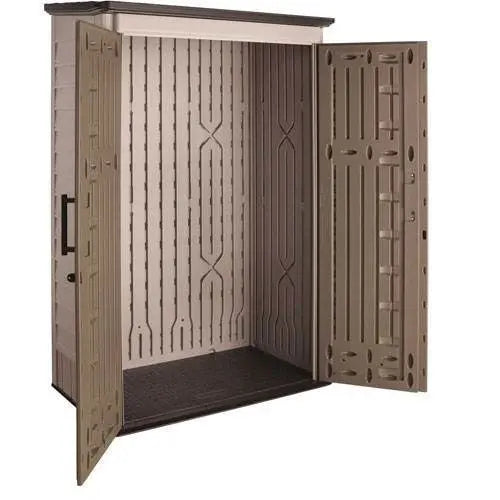 Rubbermaid Model 2025 Lockable Garden Storage Shed  52 Cu Ft Capacity